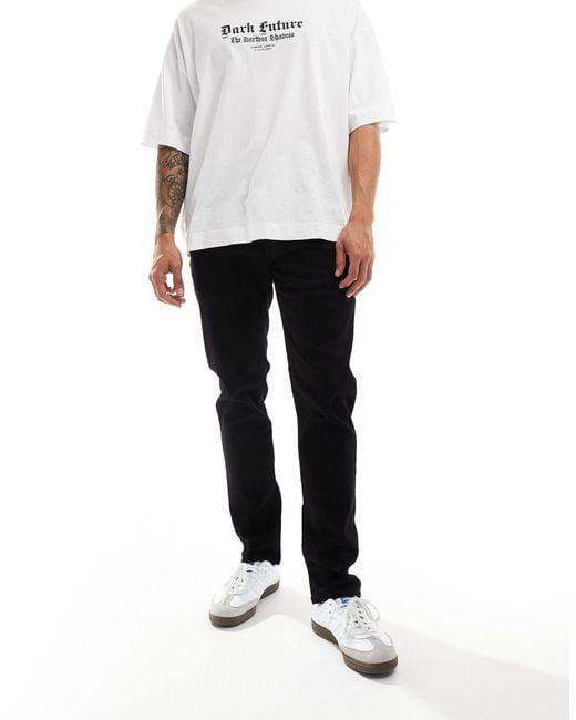 G-Star RAW White 3301 Slim Denim Jeans for men