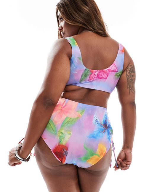 Asos design curve - paloma - bas ASOS en coloris Multicolor