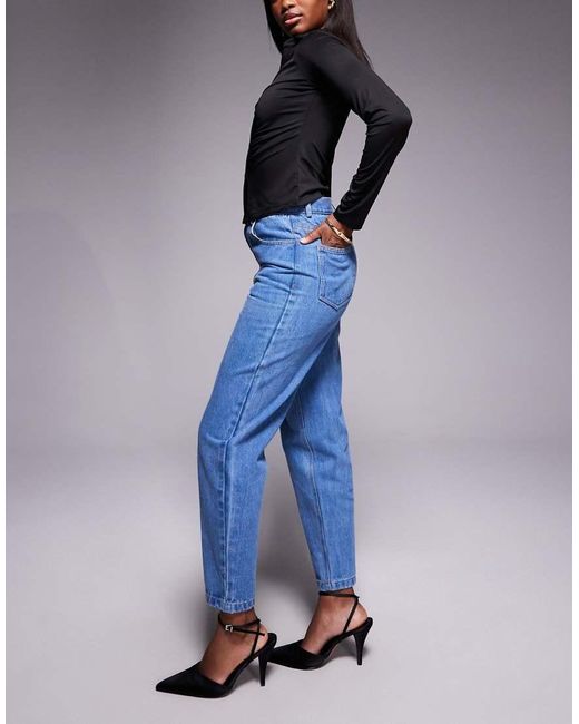JLUXLABEL Blue Roesia Slim Fit Jeans