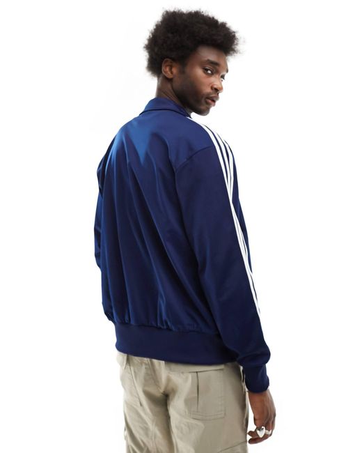 adidas Originals Adicolor Classics Firebird Track Top in Blue for Men Lyst Canada