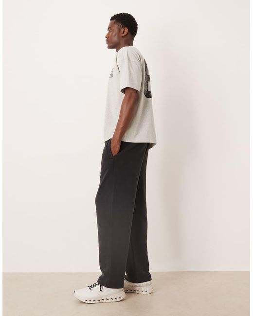 Abercrombie & Fitch White Ypb Cuffed Baggy Jogger Co-Ord for men