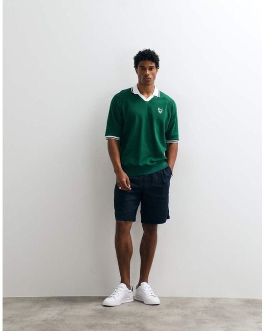 Polo Ralph Lauren Green Icon Knit Relaxed Fit Short Sleeve Polo for men