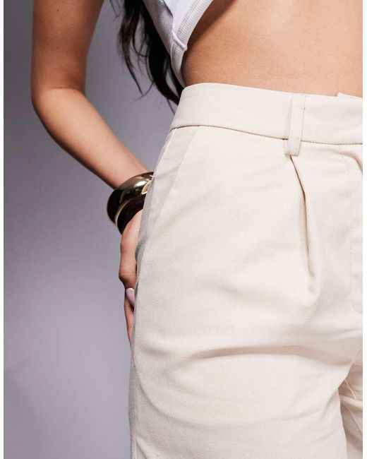 Kaiia Green Exclusive Cotton Rich Tailored Longline Shorts