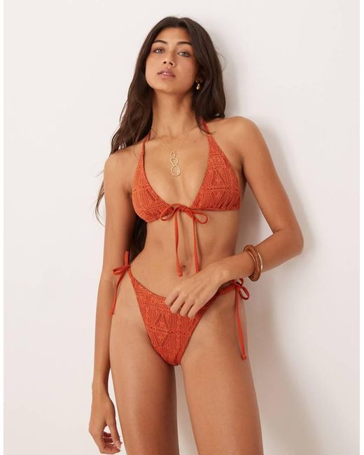 ASOS Kylie Santorini in het Brown