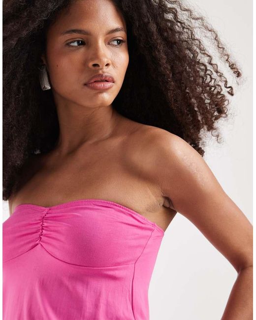 Motel Pink Belena Mini Dress