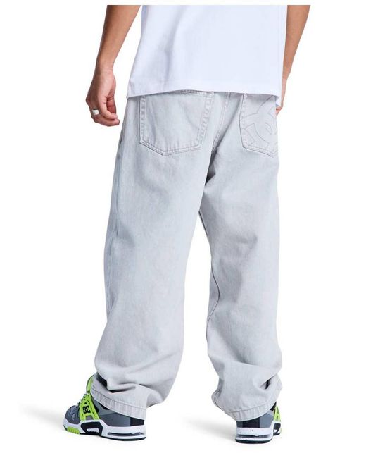 DC Shoes Gray Baggy Jeans for men
