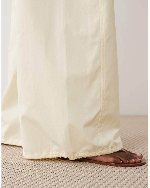 ASOS Natural Pull On Balloon Trouser