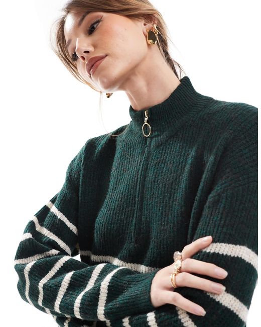 ONLY Blue 1/4 Zip Jumper