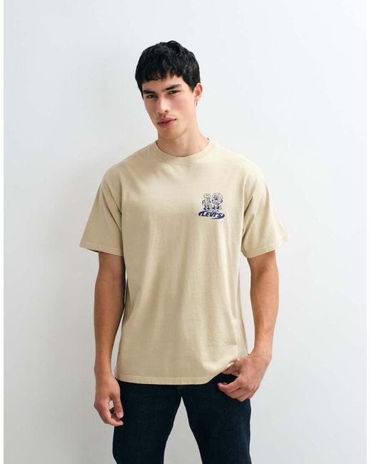 Levi's Multicolor Back Print Graphic T-Shirt for men