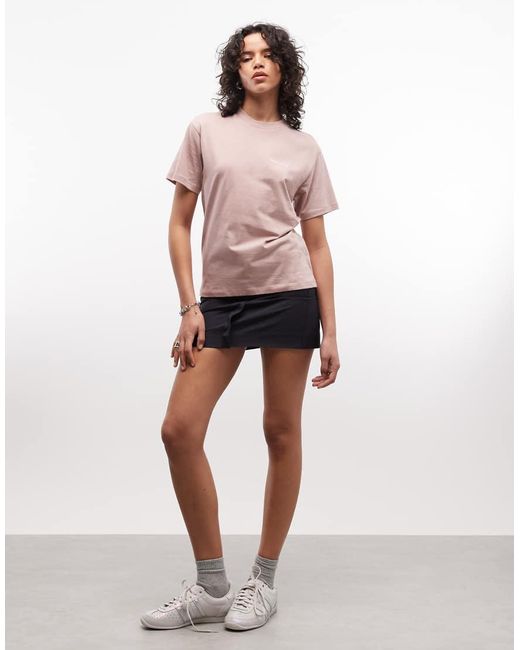 Carhartt Pink Embroidered Script T-shirt