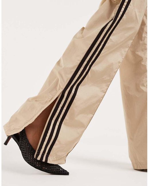 Adidas Originals Natural Firebird Loose Nylon Trackies