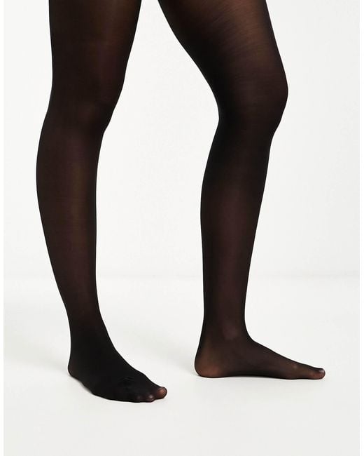 Pieces Black – 2er-pack strumpfhosen