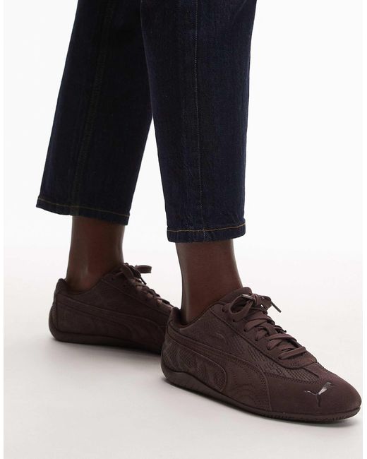 Speedcat python - baskets - marron chocolat PUMA en coloris Black