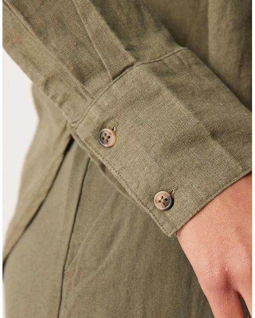 Camicia Comoda di Jdy in Green
