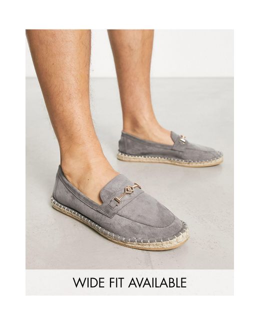 ASOS Loafer Espadrilles in White for Men Lyst