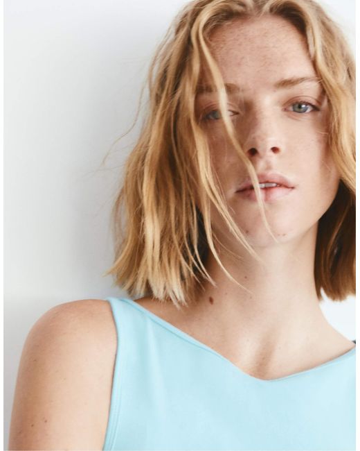 Pull&Bear Blue – tanktop