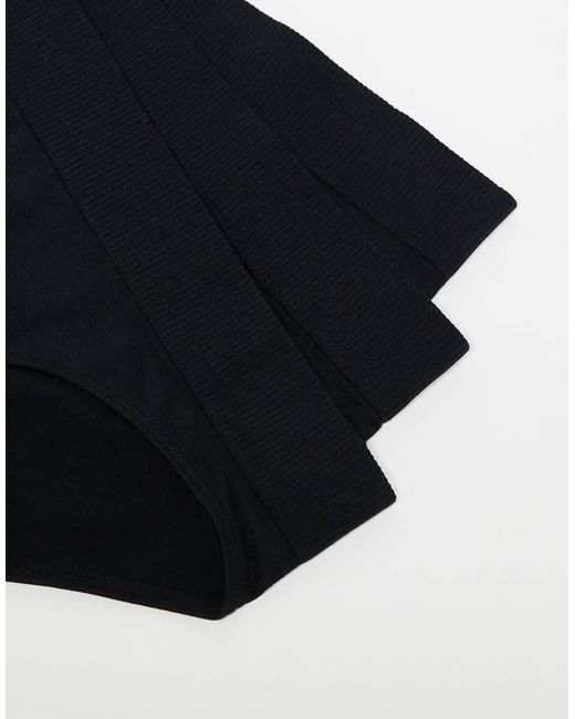 Weekday Black Cat Seamless Brief 3-Pack
