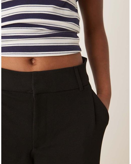 Jdy Black Wide Leg Tailored Trousers