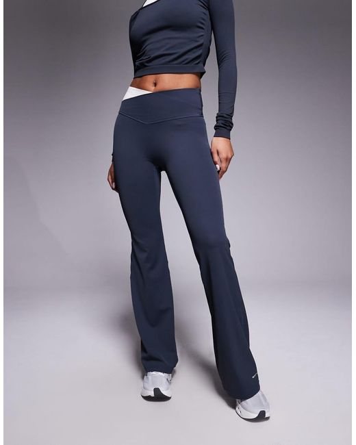 P.E Nation Blue Wander Flare leggings