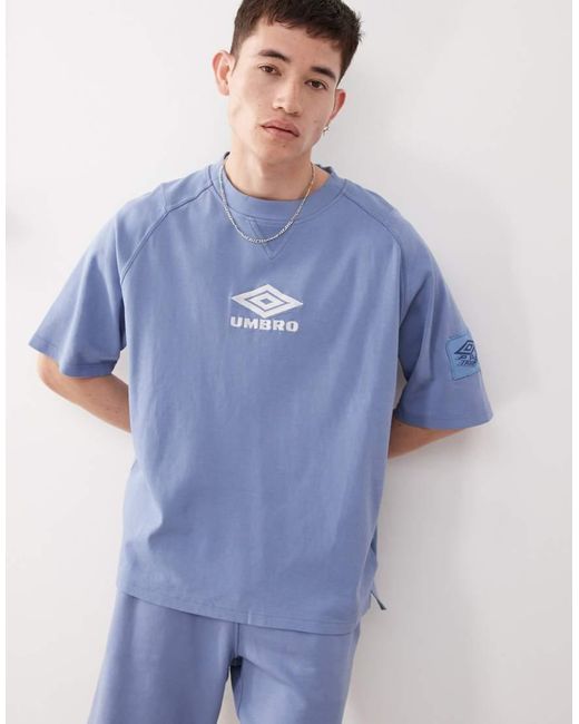 Umbro Drill in het Blue voor heren