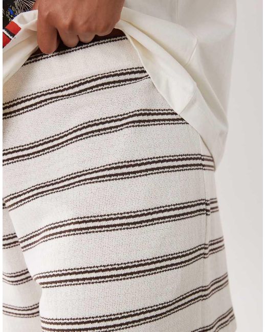 ASOS White Asos Design Curve Mini Short Co-Ord