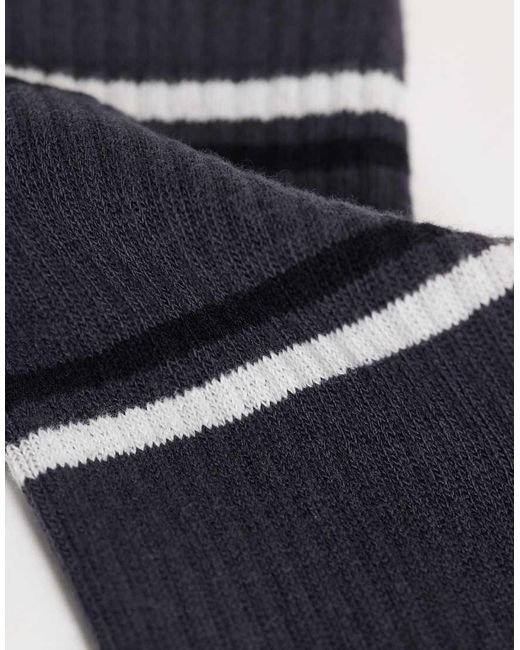 Fred Perry Blue Stripe Logo Tennis Socks for men
