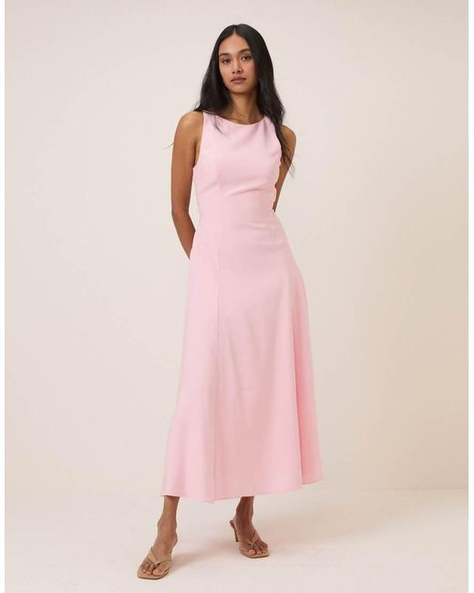 Nobody's Child Pink Reign Midi Dress