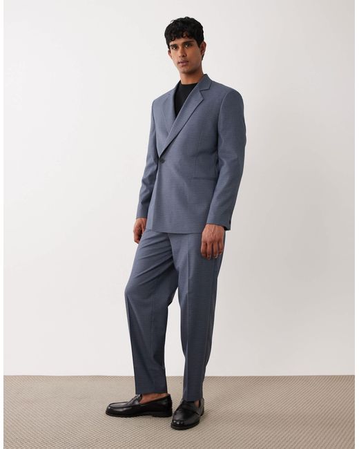ASOS Blue Regular Suit Jacket for men