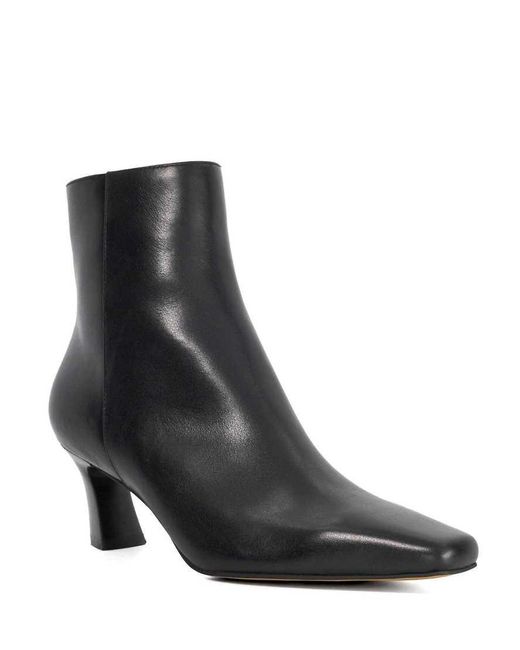 Dune Black Overly Ankle Boots