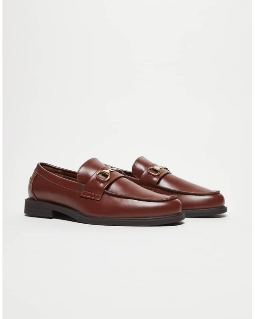 ASOS Blue Penny Loafers for men