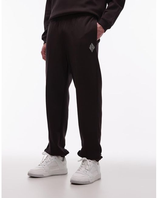 Lacoste Brown Logo Sweatpants for men