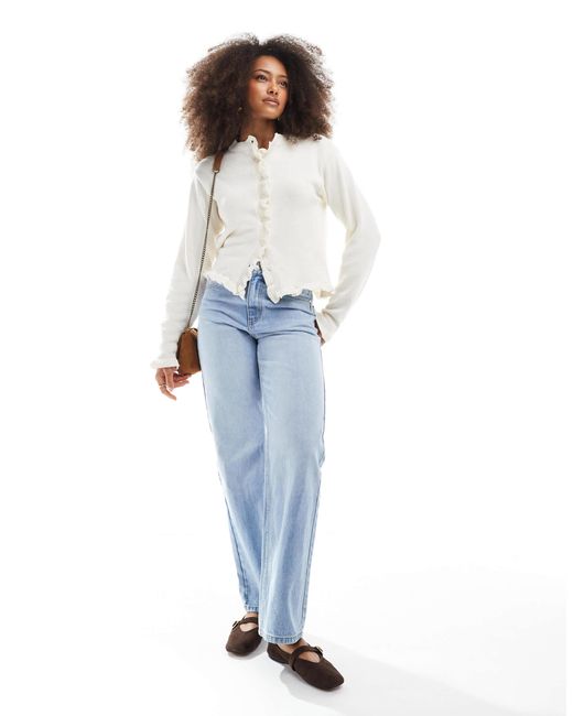 ASOS White – strickjacke
