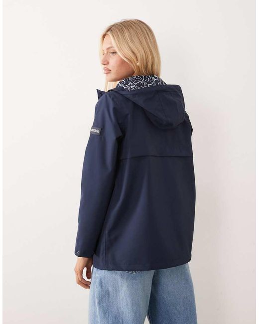 Regatta Blue Waterproof Orlea Hooded Jacket