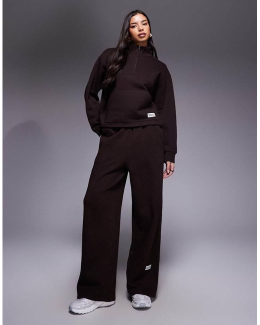 ASOS Blue Weekend Collective Heavyweight Co-ord Wide Leg jogger