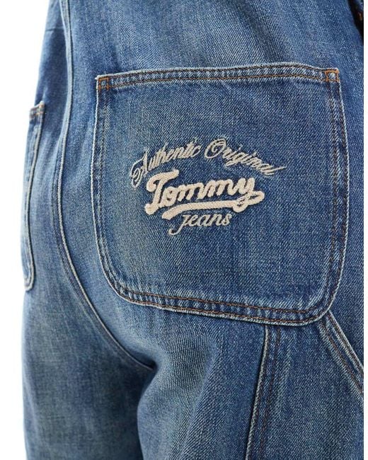Tommy Hilfiger Klassieke Tuinbroek in het Blue