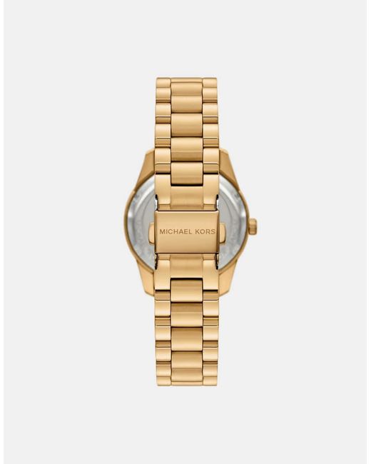 Michael Kors Metallic Multifunction Lexington, Stainless Steel
