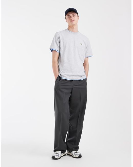Lacoste Gray T-shirt for men