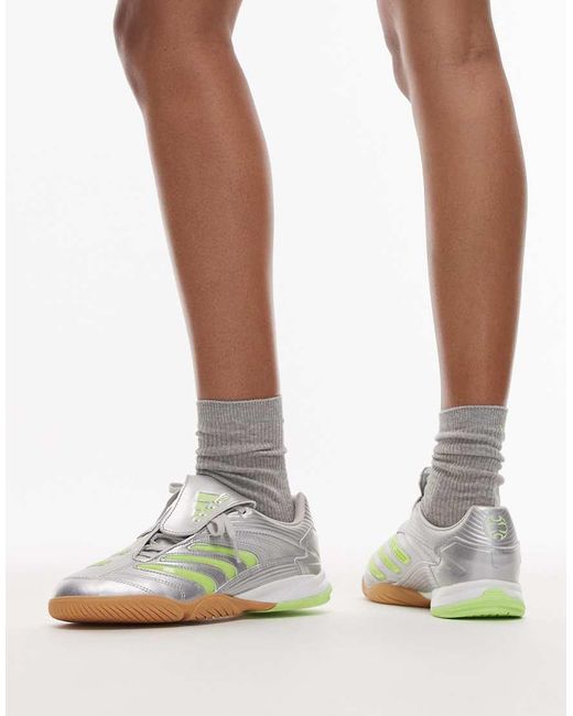 Adidas Originals Gray Predator Sala Trainers