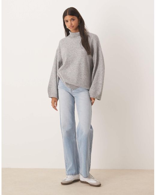 Glamorous Gray – oversize-pullover
