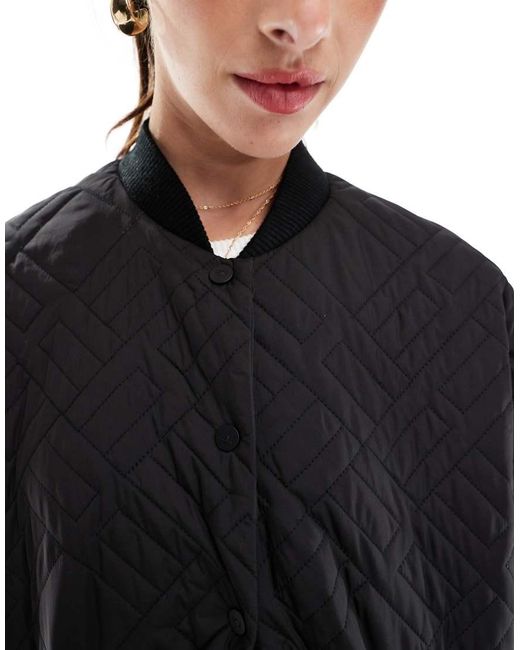HERA White Longline Puffer Jacket