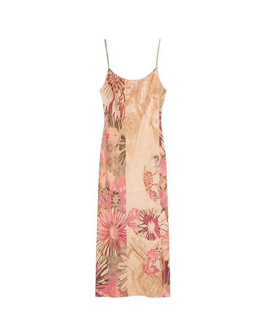 Desigual Natural Maxi Knit Dress 2