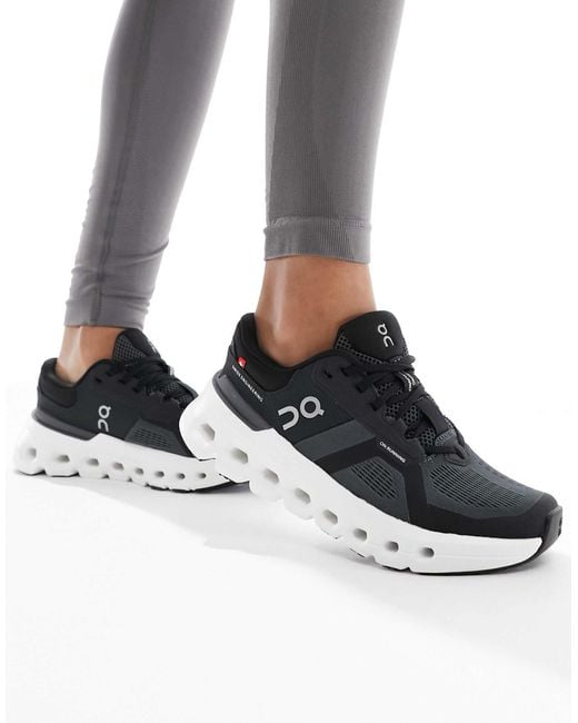 On Shoes Black On – cloudrunner 2 – laufsneaker