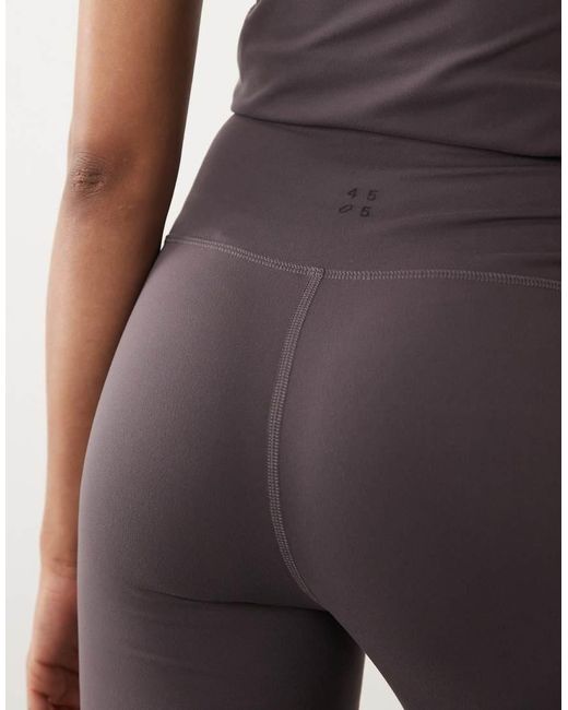 4505 Gray Tall Icon High Waist Slim Kick Yoga legging