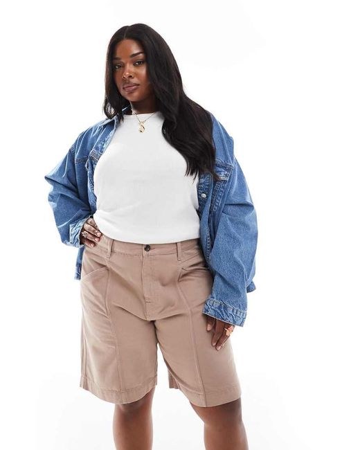 ASOS Asos Design Curve in het Blue