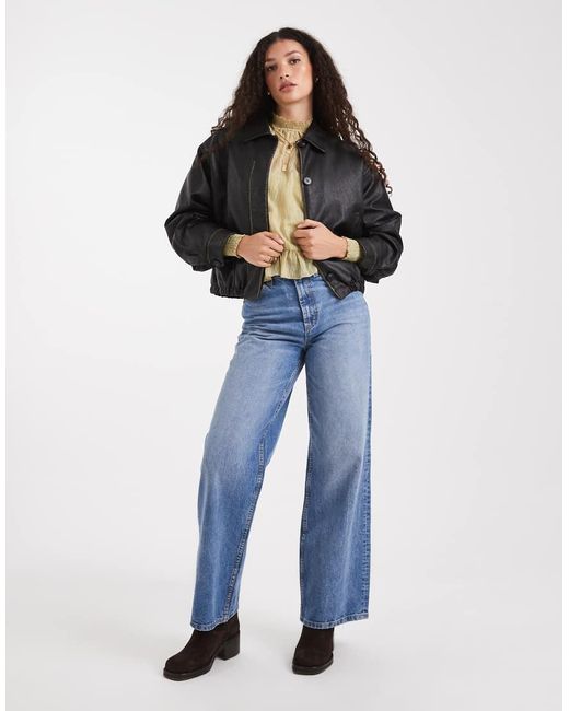 New Look Natural Burnout Chiffon Blouse