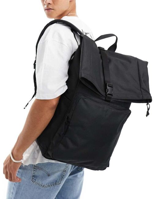 Zaino Grande Rolltop di Levi's in Black da Uomo