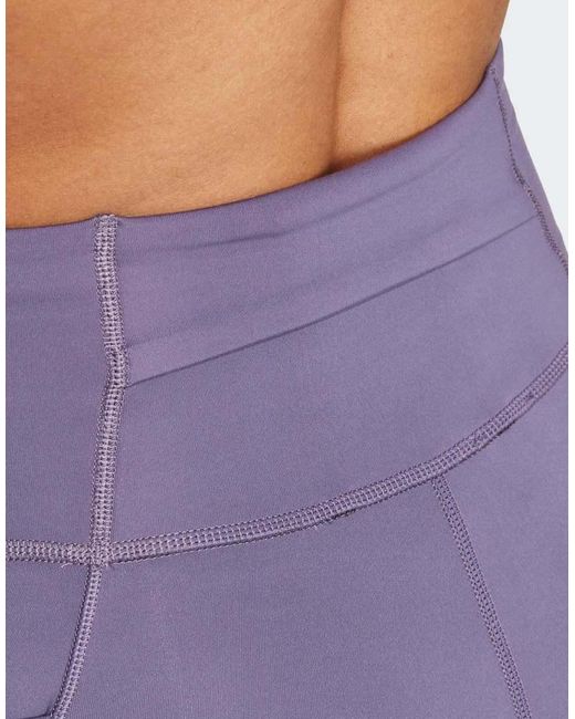 Adidas Originals White Own The Run Short Leggings