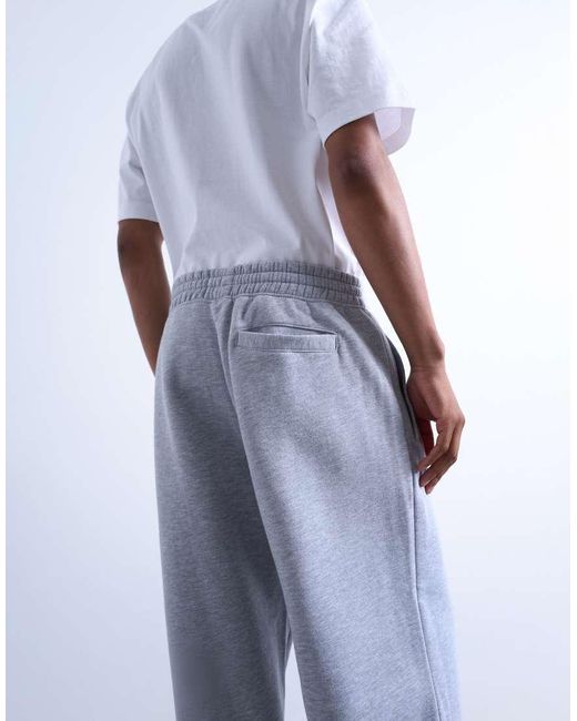 Topman White baggy Leg Trackies for men