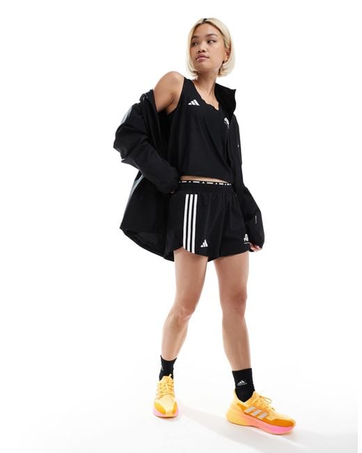 Adidas Originals Black Adidas Running Own The Run Shorts