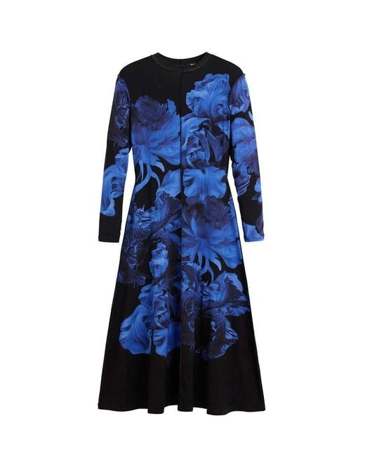 Desigual Blue Maxi Floral Dress. C. Lacroix